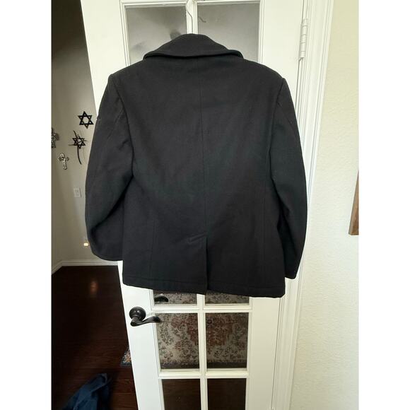 Vintage US Navy wool peacoat 36S - Picture 7 of 9